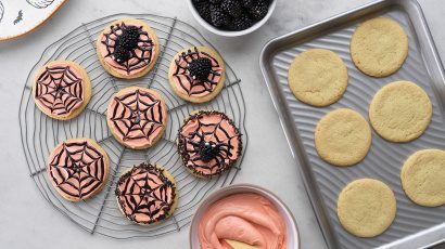 Biscuits au sucre d'Halloween